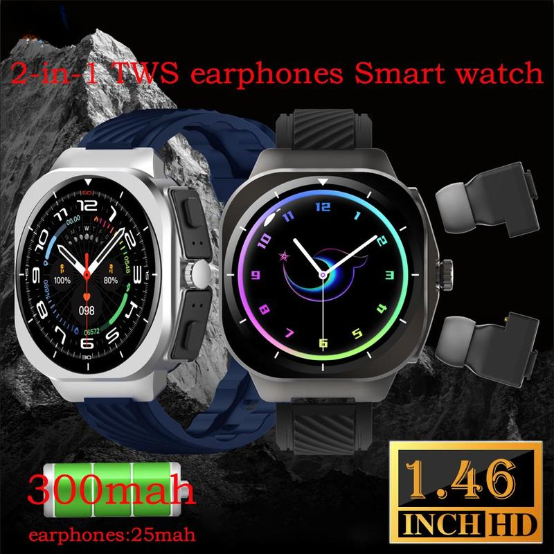 Korean Men Lifestyle - Stile musicale 2in1 Auricolare Smart Watch