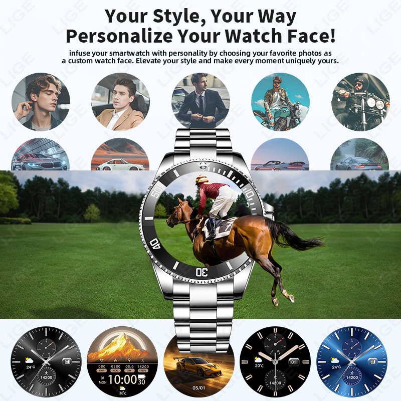 Nuovo Smartwatch di Lusso LIGE - Korean Men Lifestyle recensione e prezzo