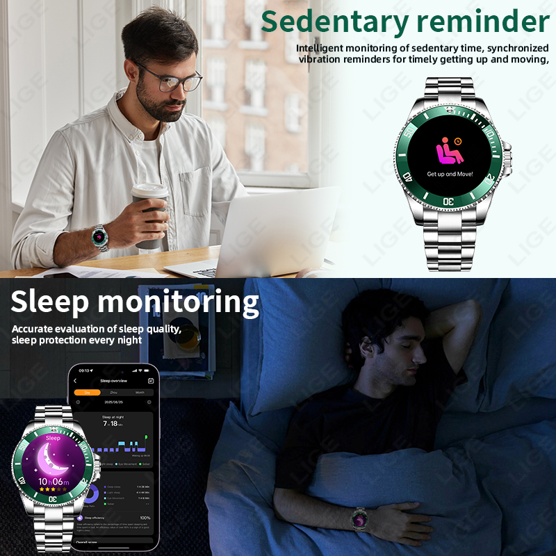 LIGE 2026 Orologio Smart di Lu - Korean Men Lifestyle recensione e prezzo
