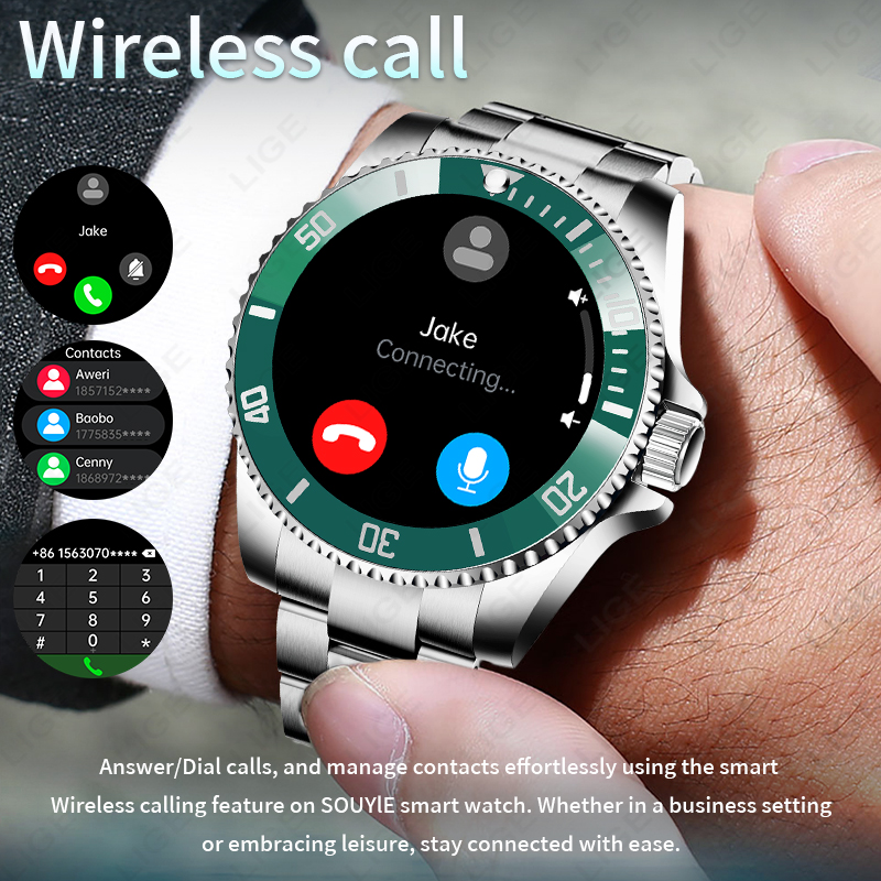 LIGE 2026 Orologio Smart di Lu - Korean Men Lifestyle recensione e prezzo