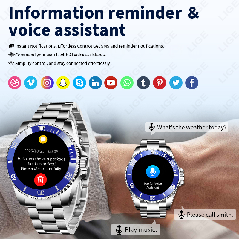 Nuovo Smartwatch di Lusso Stil - Korean Men Lifestyle recensione e prezzo