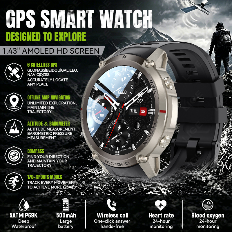Nuovo Smartwatch Sportivo 2026 - Korean Men Lifestyle recensione e prezzo